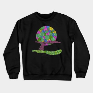 Psychedelic Whale Tail Splash Crewneck Sweatshirt